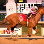 Repeater Roadhog runs down Ben’s Cat in Maryland Million Turf