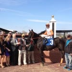 Horacio Karamanos posts a Pimlico riding triple