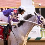 Who’s In Town earns first stake win in Safely Kept Stakes