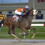 Trevor McCarthy takes command of Laurel jockey race