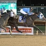 Unbridled Daddy holds on for third straight win