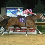 Twirling Point, Dettori score in Jersey Derby